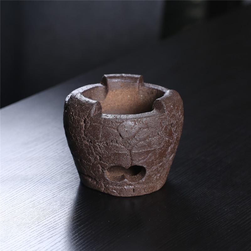 炭炉 レトロ 手作り 貫入 陶器 高耐久 家庭用 自宅用 功夫茶器 中国茶器 茶道 木炭 湯沸かし 卓上コンロ コンパクト インテリア 丸型 ミニ火鉢 おしゃれ 4,668円