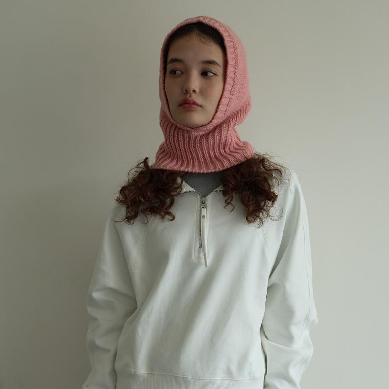 バラクラバ ニット帽 ユニセックス 男女兼用 韓国デザイン ストリート ヒップホップ ウール20%混紡 防寒保温 目出し帽 フェイスマスク キャンディカラー トレンド 小顔効果 秋冬