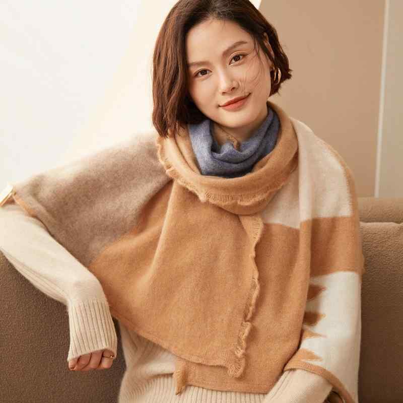 肩かけ 亭主もち用 カシミール 大判 秋冬 フリンジ 色彩設計 保温性 防寒 あたたかい 高品質 御前上等 第一義的 通い 事務室 袈裟 さくら色 駱駝 カーキ