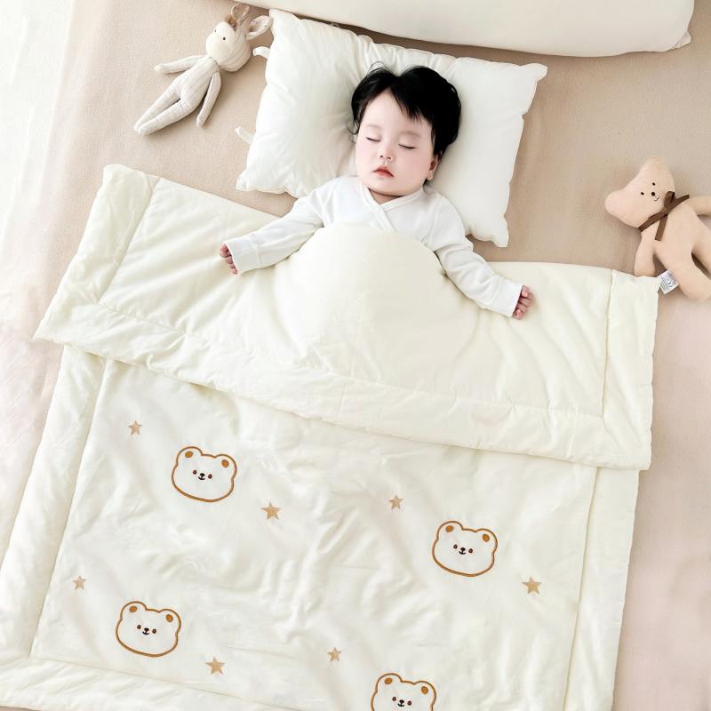 ベビー布団 新生児 赤ちゃん 安心 オールシーズン 綿カバー 厚手 保温 洗える ウォッシャブル 掛け布団 出産準備