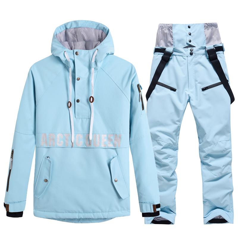 スキー スノーボード ウェア 男女兼用 カップル 秋冬 厚手 保温 防水 防風 透湿 防寒 耐摩耗 韓国風