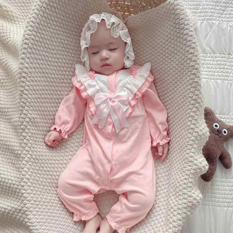 ロンパース ベビー 女の子 新生児 長袖 綿 コットン 春秋 取り外し可能フード カバーオール スナップボタン 前開き カジュアル ピンク 普段使い お出かけ やわらか 肌に優しい 安心 安全 4,567円