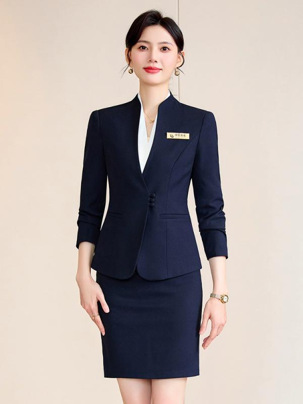 セットアップ レディース スーツ ベスト ジレ オフィス 事務服 ホテル 接客 受付 歯科 ユニフォーム 制服 ビジネス フォーマル きれいめ 秋冬 ネイビー ブラック グレー ポリエステル