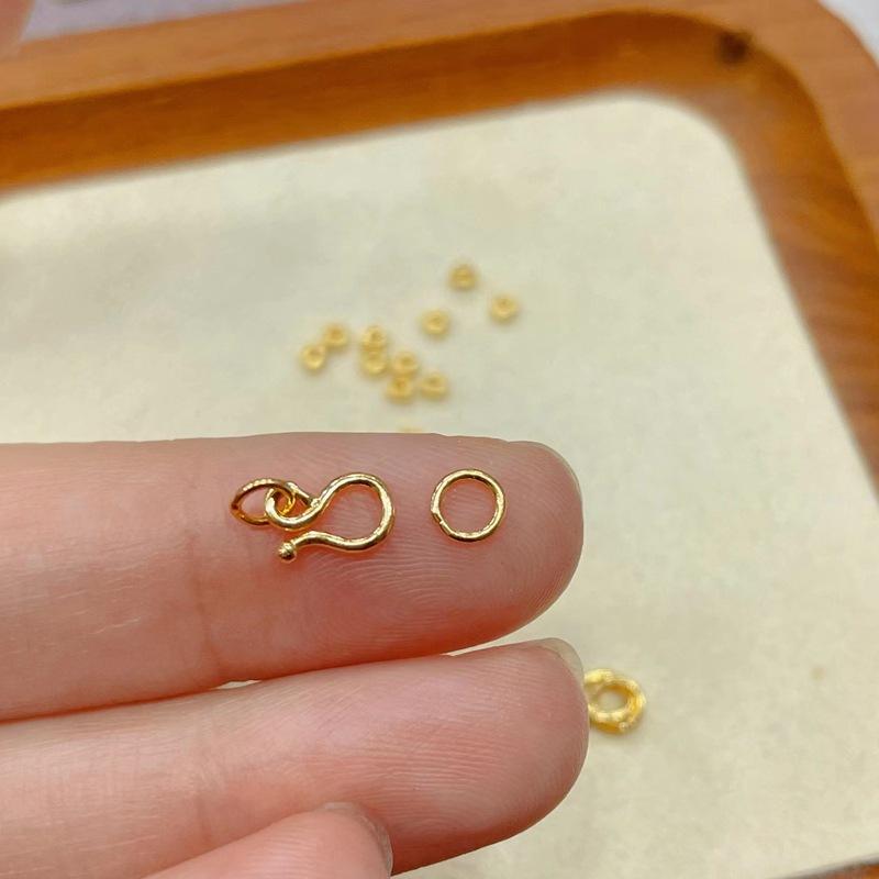 アクセサリーパーツ DIY 手芸 ハンドメイド M字金具 S字金具 留め具 ゴールド金具 ネックレス ブレスレット 修理 接続パーツ 部品｜あじゅり 47,700円