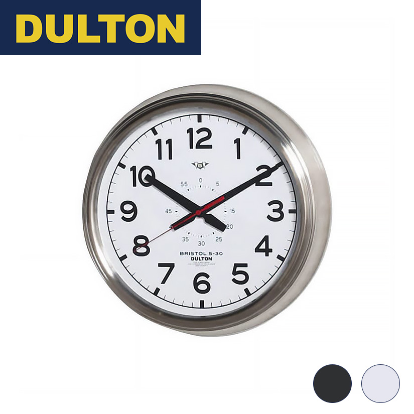 楽天市場】ダルトン DULTON ダブルフェイス クロック 掛け時計