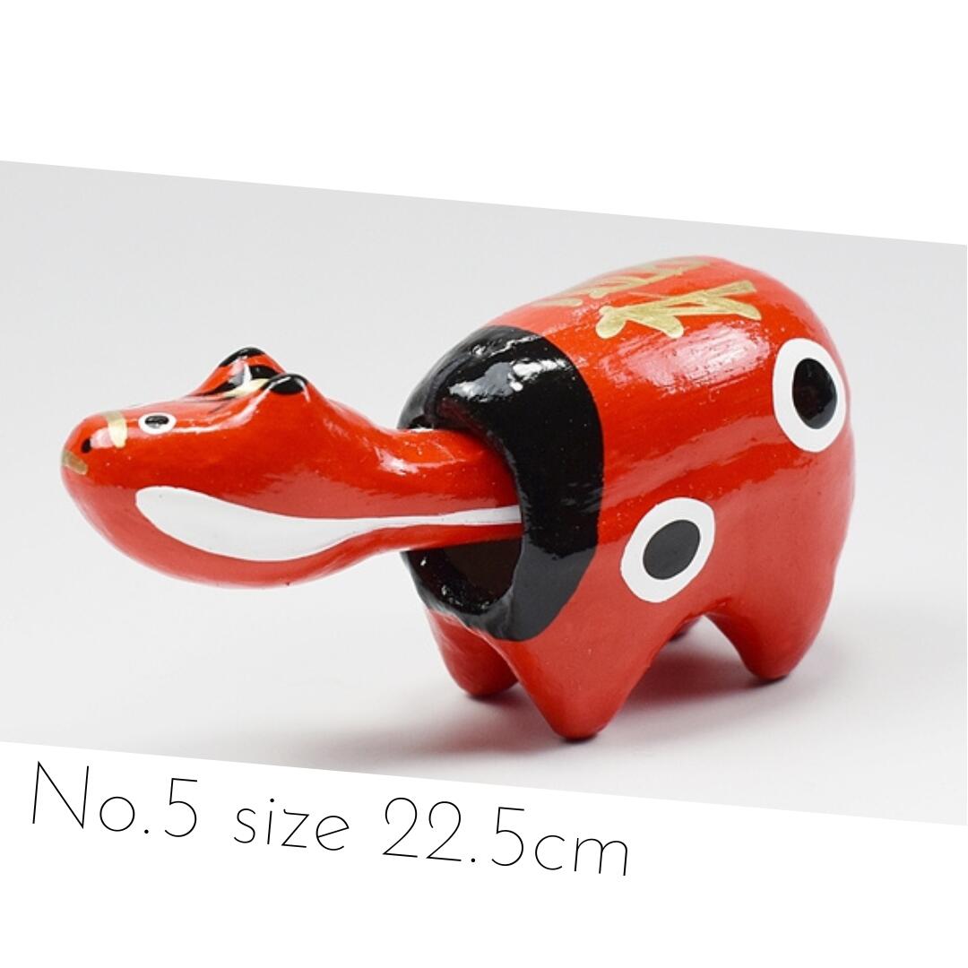赤ベコ　郷土玩具　伝統工芸品 楽天市場】赤べこ 1号 2号 3号セット 野沢民芸 赤ベコ 民芸品 会津