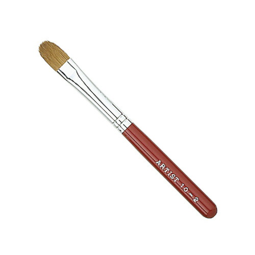 永豊堂　熊野筆　ARTIST 14-2 フェイスブラシ 赤 永豊堂 熊野筆 ARTIST 14-2 フェイスブラシ 赤 化粧筆 | 熊野筆 文宏