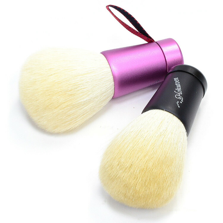 ウォーターバジャー（水貉毛）シェービングブラシ　2本セット　新品 未使用　熊野筆 楽天市場】竹宝堂 熊野筆 メイクブラシ シェービングブラシ 中