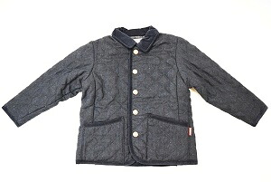 （OFF特別限定セール定価15500円+税をSALE）ダブルＢ（DOUBLE.B）mikihouseおしゃれジャケット　コート（110ｃｍ）（送料込）｜子供服の赤ちゃんや