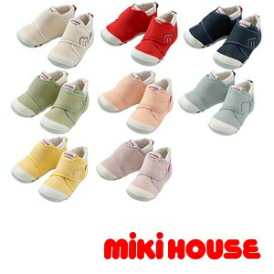 ミキハウス（もの言う花）mikihouse\u003cBR\u003eマジックテープシューズ日本製\u003cBR\u003e(11.5ｃｍ、12ｃｍ、12.5ｃｍ、13ｃｍ、13.5ｃｍ)（貨物輸送込）