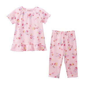 （定価6300円+税をSALE）ミキハウス（mikihouse） リーナちゃん半袖パジャマ （80ｃｍ、90ｃｍ、100ｃｍ）