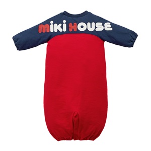 ミキハウス（mikihouse） バックロゴ　ツーウェイオール　日本製 （50ｃｍ70ｃｍ）