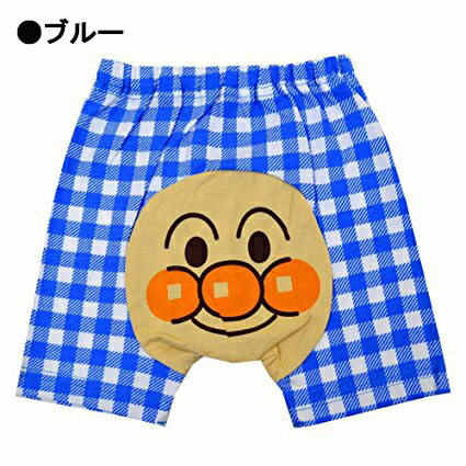 【アンパンマンパジャマ】半袖パジャマメッシュ素材綿100%5分丈パンツ80cm/90cm/95cm/100cm/ベビー/キッズ/部屋着/男の子/女の子