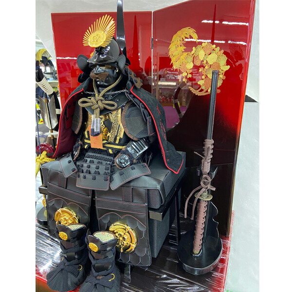 会津塗赤溜暈かし 収納台 吉法師 雄山作 織田信長 鈴甲子 五月人形 鎧飾り 鎧7号 五月人形 花丸梅と竹 花丸梅と竹 鎧7号 五月人形 端午の節句 鎧 兜飾り コンパクト飾り 収納鎧 赤ちゃんデパート水谷 鎧飾り