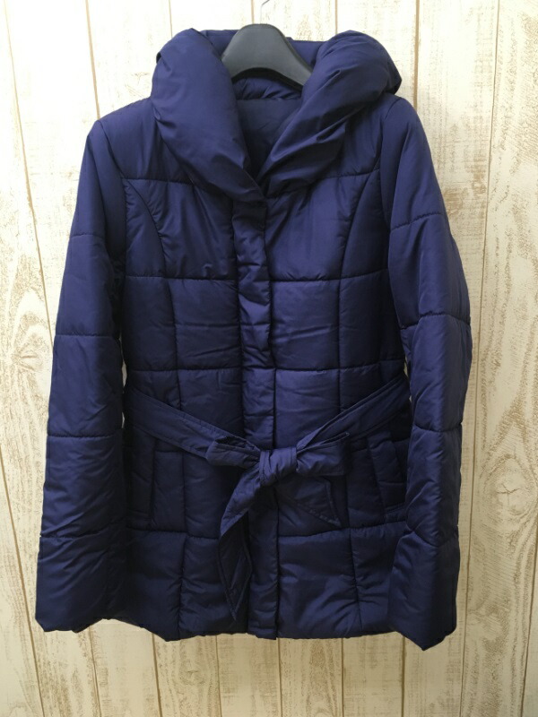 コムサブロンドオフ　ダウン　フェザー　ネイビー　ダッカー　ママコート　M　L MAMA COAT｜コムサ・ブロンドオフ 2023.10.11｜COMME CA BLANC D