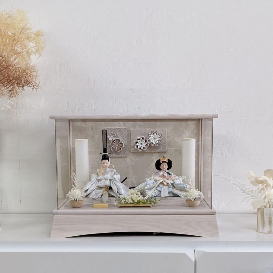 楽天市場】ケース飾り 雛人形 ひな人形 アクリルケース