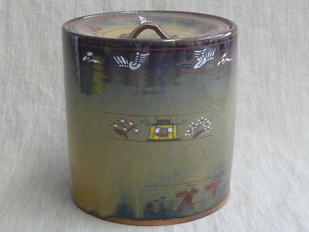 楽天市場】赤膚焼 窯変 奈良絵 正倉院宝物 瑠璃杯 水差し 作家物