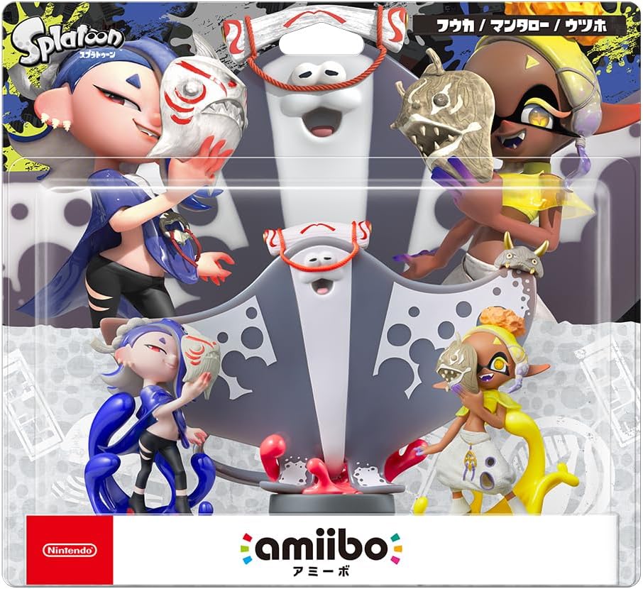 任天堂 amiibo ヒメ、イイダ、ガール　3体セット　スプラトゥーンシリーズ スプラトゥーン3』アオリ＆ホタル（オルタナ）、ヒメ＆イイダ