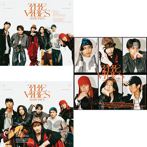 THE VIBES 初回盤A Blu-ray＋初回盤B Blu-ray＋通常盤 Amazon.co.jp: THE VIBES (初回盤B) (CD+Blu-ray) - SixTONES