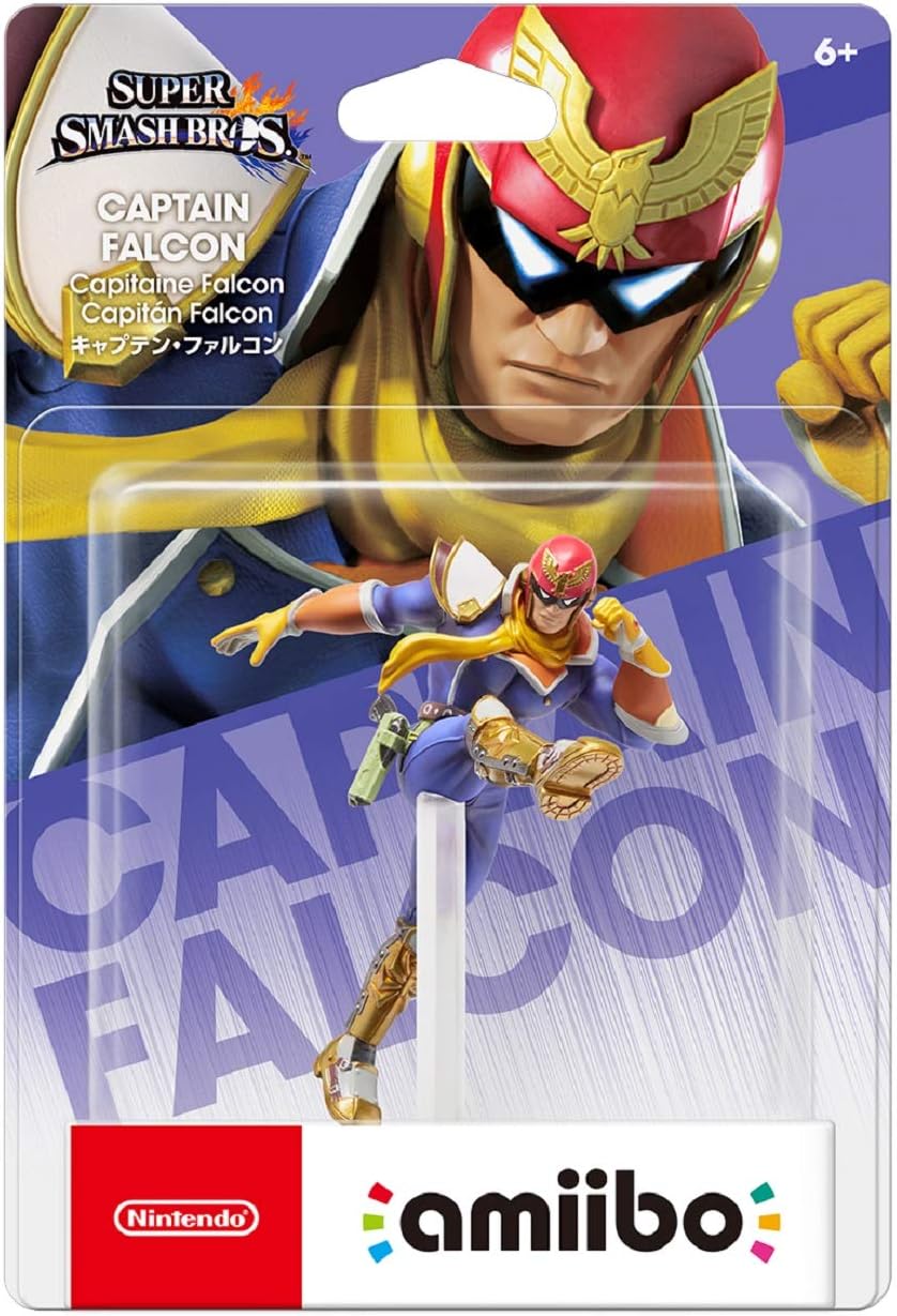 りゅうさん専用  新品未開封 amiibo キャプテンファルコン ルキナ ルフレ amiibo キャプテン・ファルコン（大乱闘スマッシュブラザーズ