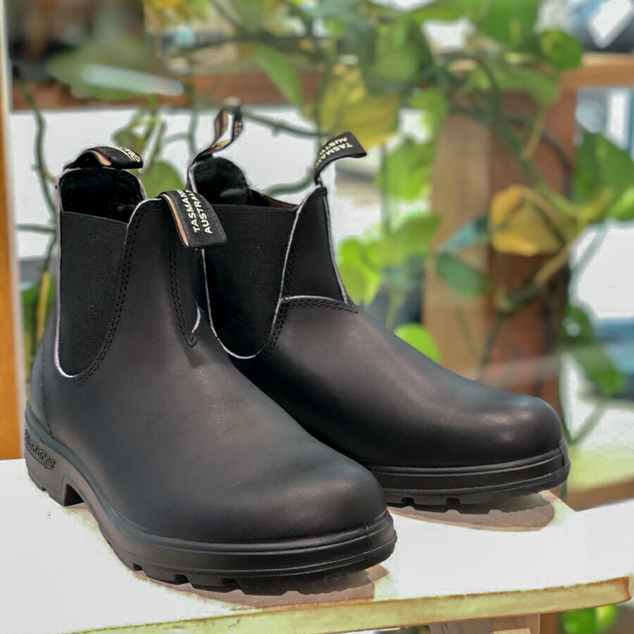 BLUNDSTONE　サイドゴアブーツ　サイズ8 色／Rustic Black Blundstone サイドゴアブーツ8 black レインブーツ 防水