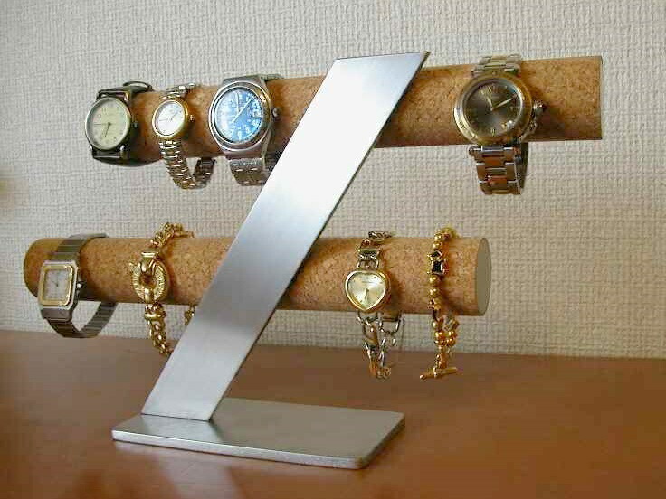 腕時計スタンド おしゃれ 高級 腕時計 腕時計スタンドgショック かわいい ステンレス支柱が綺麗な8本掛け腕時計スタンド スタンド 8本 展示台 ウオッチスタンド