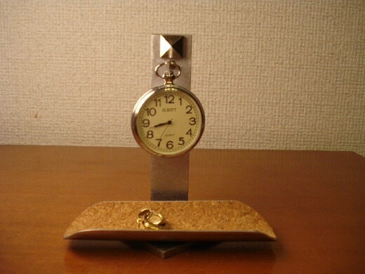 楽天市場 懐中時計 収納スタンド モチーフ付き懐中時計飾り台 トレイ付き Ck51 なんでもディスプレイ 工房