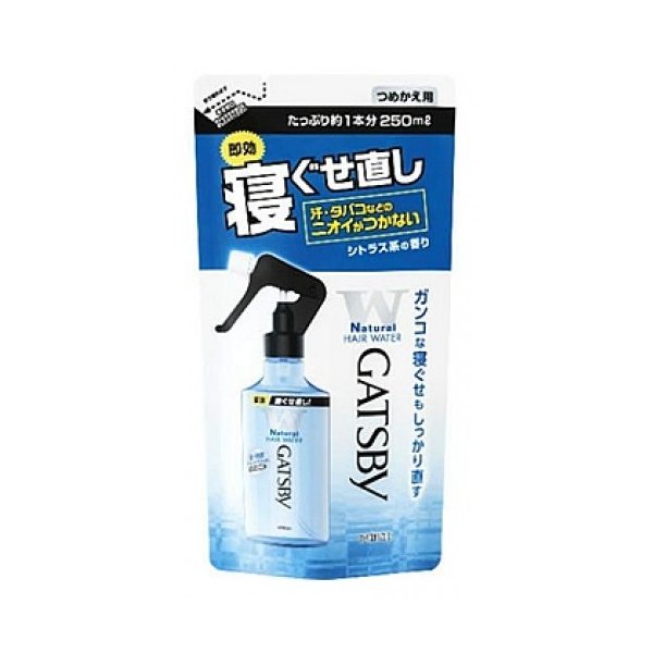 楽天市場 ギャツビー 寝ぐせ直しウォーター つめかえ用 250ml アカカベオンライン 楽天市場店