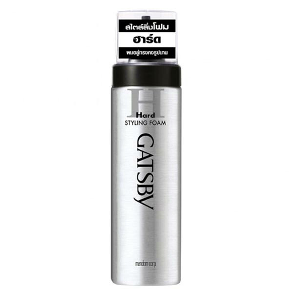 Mandom gatsby Hair styling Foam 185g hard (4902806583137)