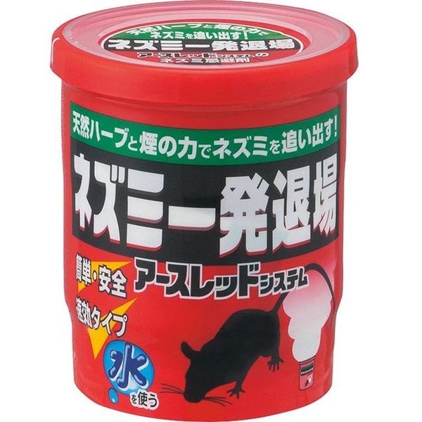 楽天市場 ネズミ一発退場 くん煙タイプ ネズミ用忌避剤 10g アース アカカベオンライン 楽天市場店
