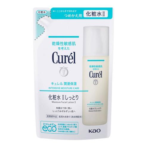 【5個セット★送料無料】キュレル 潤浸保湿 化粧水 II しっとり つめかえ用 ( 130ml )【キュレル】【ネコポス】