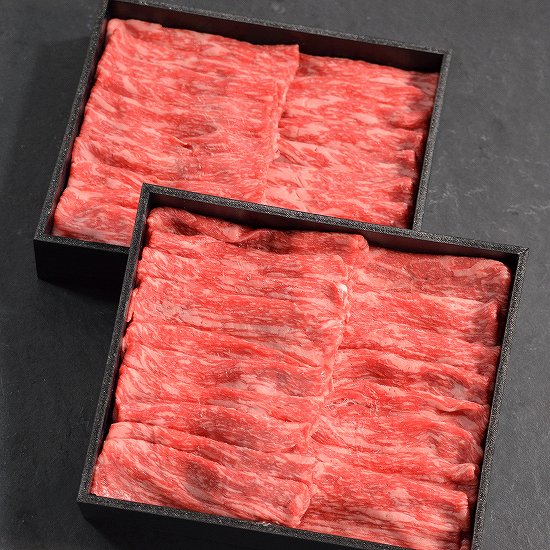 【鳥取和牛】【黒毛和牛】 しゃぶしゃぶ御膳 特選ロース 700g(350g×2) 化粧箱黒入【A5ランク A4ランク 鳥取 県産 和牛 牛 牛肉 国産 国産牛 すき焼き しゃぶしゃぶ スライス 御祝い 誕生日 夏ギフト 冬ギフト 御中元 御歳暮 お年賀 ご挨拶 高級】