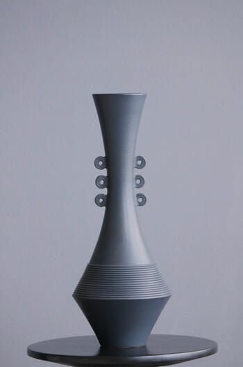 楽天市場】輪島塗 花器 花翔 黒朱ぼかし : フリスト