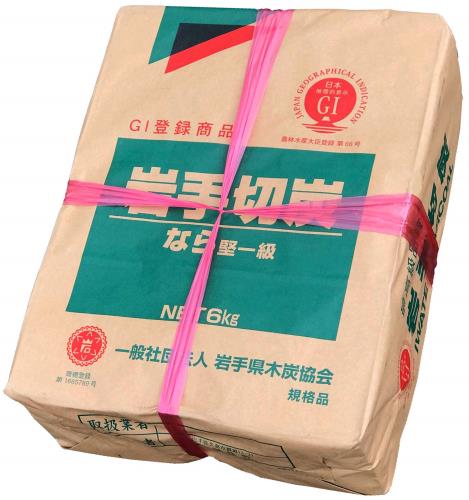 楽天市場】岩手切炭6kg×2袋 : 木炭本舗 ほしの