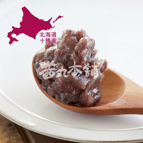 茜丸 あんこ 粒あん・十勝 豆豊か 糖度48&deg; 3kg&times;4P 業務用 つぶあん [着色料 保存料 防腐剤 無添加]｜茜丸本舗