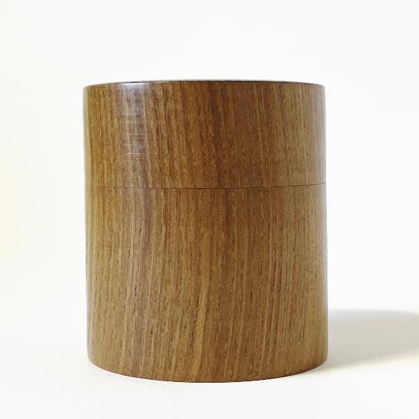 楽天市場】木製 茶筒 中 えんじゅの木 北海道 国産 北海道産 茶器