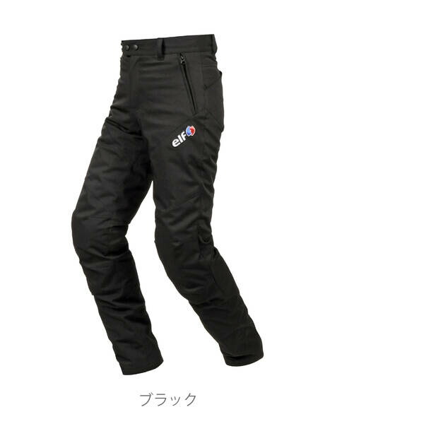 (LINEクーポン有)エルフ EP-W308/BK/L エルフ(elf) バイク用 パンツ 秋冬モデル スポルトウィンターパンツ Lサイズ ブラック EP-W308 EPW308/BK/L