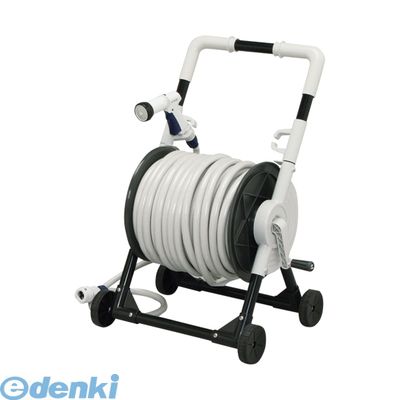 (LINEクーポン有)アイリスオーヤマ 4905009072682 キャリングホースリール50M【１台】 グレー IRIS 散水用品 洗車 ガーデニング 水やり ベランダ｜アカリカ