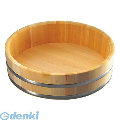 5735900 さわら 特上飯台 ステンタガ底竹巻 ６０cm ４升 ３４－４６ 4582222522615