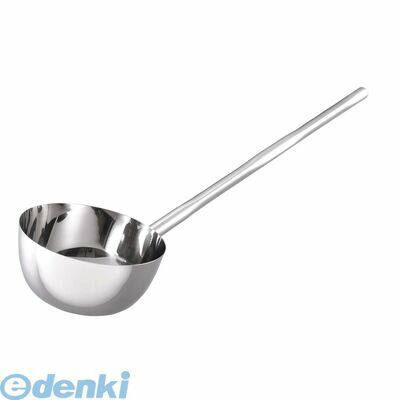 6029520 18-8 長柄付ひしゃく楕円グリップ 24cm（3.85L）柄長25cm 4548170142091