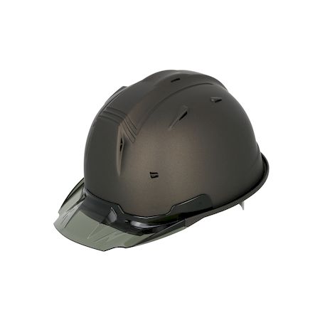 (LINEクーポン有)進和化学工業 シンワ 2889 ヘルメットSS19VPRA／黒／スモークB／ペルセウスブラウンメタリック／マット塗装