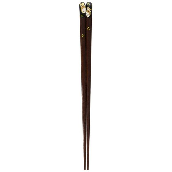 (LINEクーポン有)4580219387278 【15個入】 一双 会津蒔絵仲良しふくろう 23【キャンセル不可】