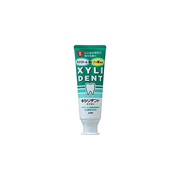 (LINEクーポン有)4903301762522 【60個入】 キシリデントライオン120g【キャンセル不可】 Xylident キシリトール はみがきこ Lion ミント