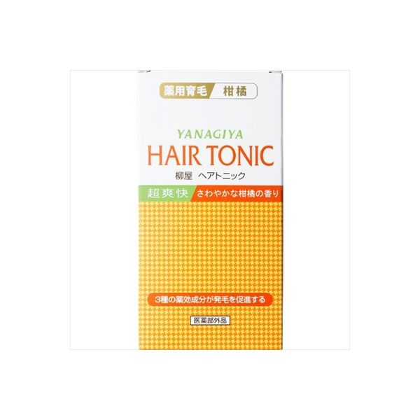 (LINEクーポン有)4903018113518 【18個入】 柳屋 ヘアトニック 柑橘240ml【キャンセル不可】
