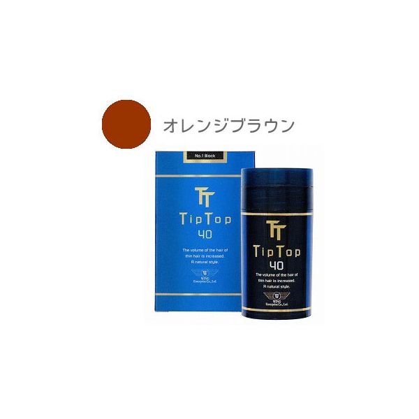 (LINEクーポン有)4571164674575 【6個入】ティップトップ 40 40gオレンジブラウン 30105【キャンセル不可】 TIP TOP