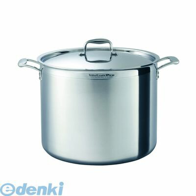 (LINEクーポン有)AZV8505 ステンレス ビタクラフト・プロ 寸胴鍋 （蓋付）４０cm No．０２１８ 4973673300646 Craft Vita IH対応 業務用