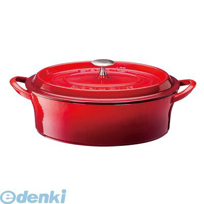 (LINEクーポン有)ABVB611 ボン・ボネール ココットオーバル ２６ レッド 4971360336350 IH対応 イシガキ産業 ボンボネール BONNE 両手鍋