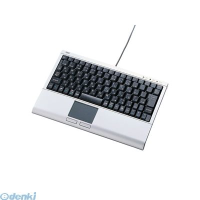 (LINEクーポン有)サンワサプライ SKB-TP01SVN タッチパッド付キーボード SKBTP01SVN SANWA 有線キーボード SUPPLY テンキーなし シルバー パソコン周辺機器 ワイアード ワイヤード
