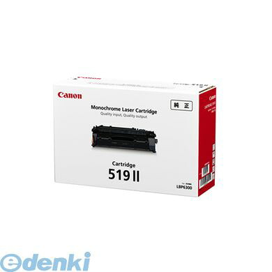 (LINEクーポン有)翌日出荷 キヤノン CANON CRG-519II モノクロレーザートナー【１本】 CRG519II トナーカートリッジ キャノン｜アカリカ 17,973円