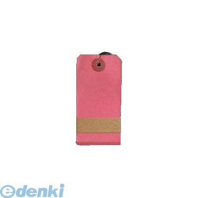(LINEクーポン有)菅公工業 ﾀ615 針金荷札カラー中赤 １箱２０００枚